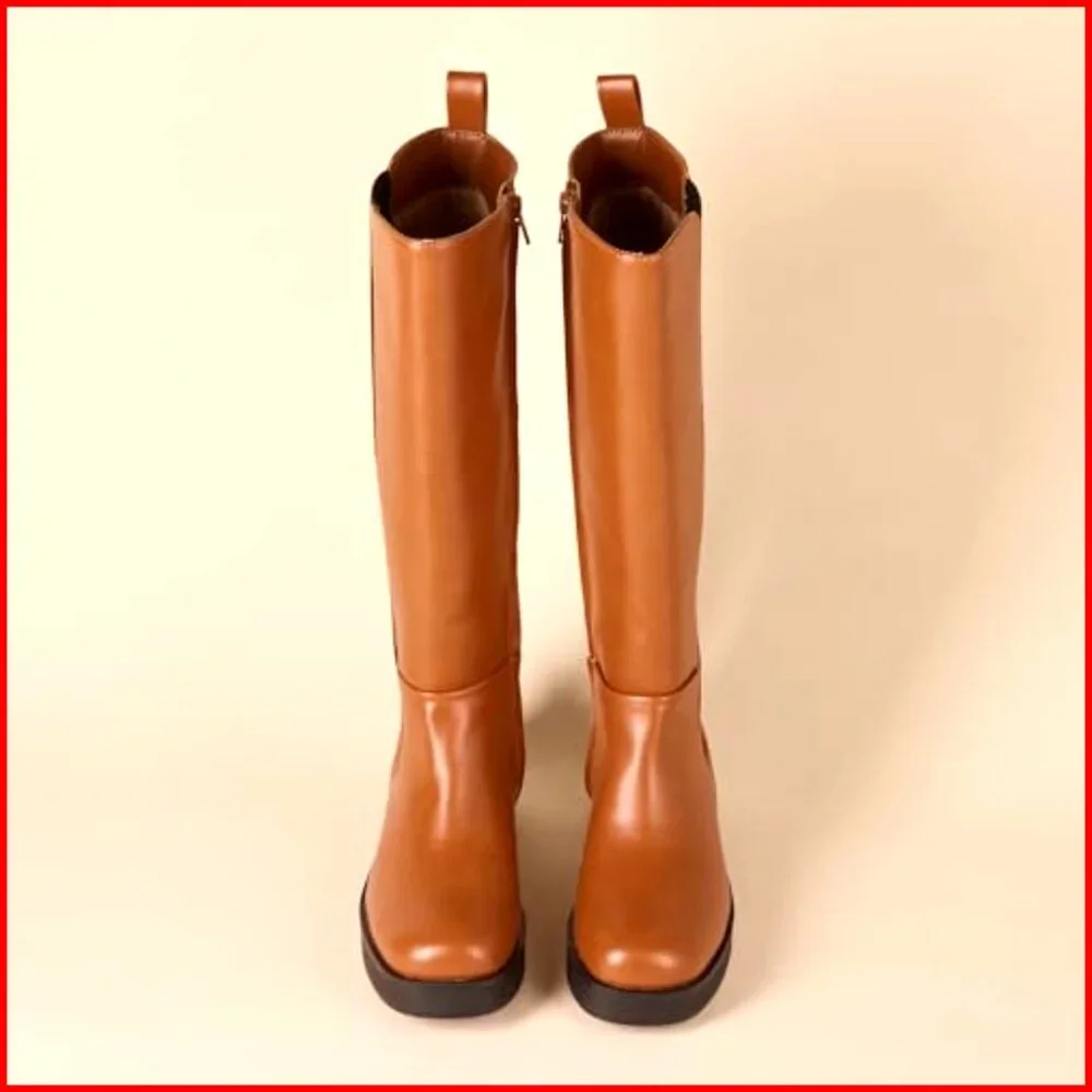 Women's Tall Gusset Boots with Memory Foam Insole, 14-Inch Shaft